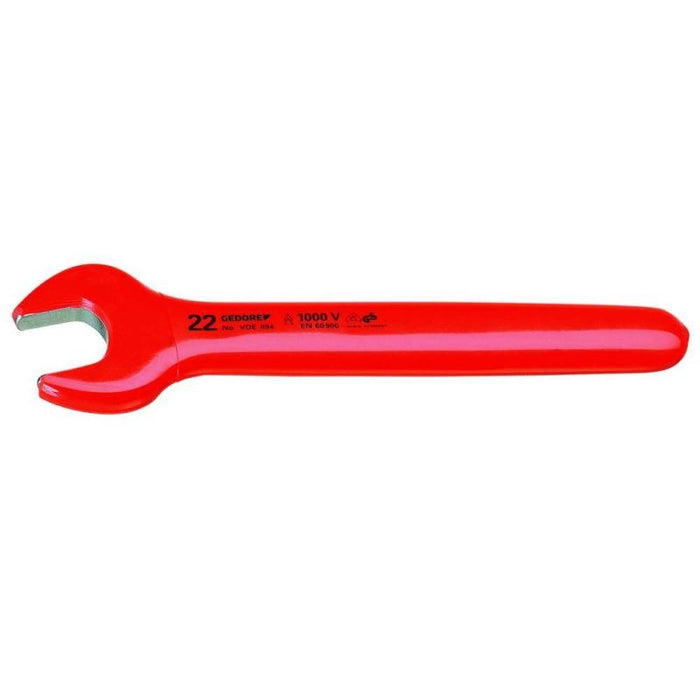 Gedore 6572550 894 VDE Single Open Ended Spanner 14 mm