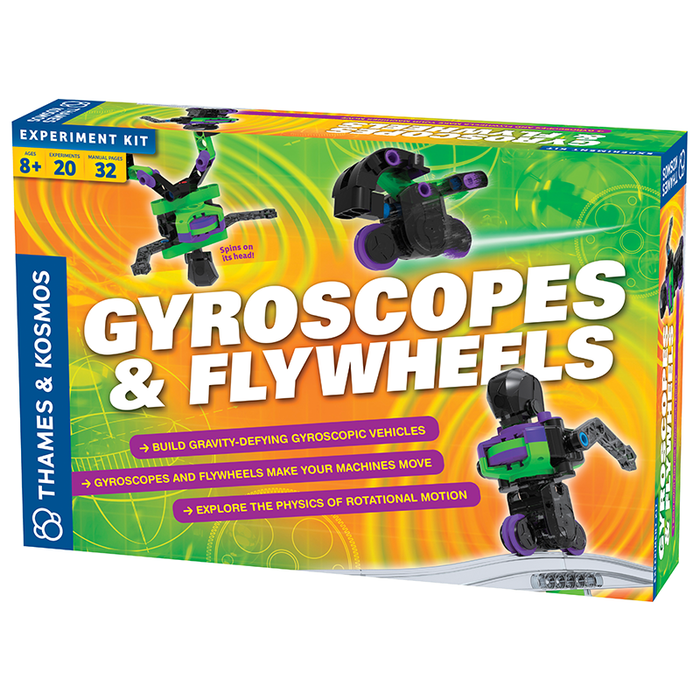 Thames and Kosmos 665106 Gyroscopes & Flywheels Science Kit