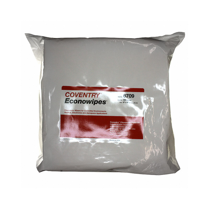Chemtronics 6709 Coventry Econowipes, 300 Wipes