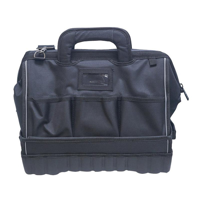Bucket Boss 68118-HV 18" HV Pro Drop-Bottom Tool Bag 19 Pockets