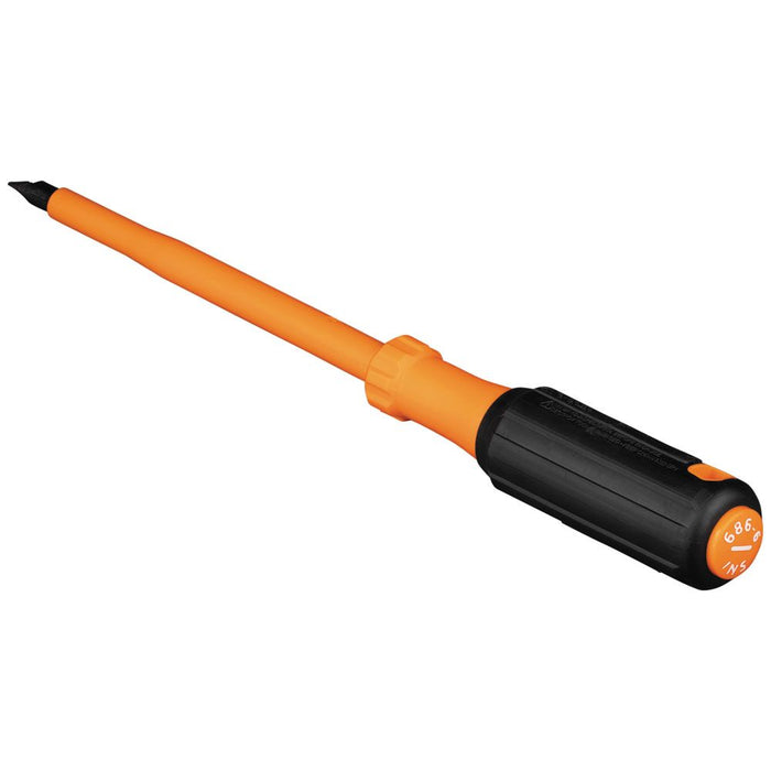 Klein Tools 6866INS Insulated Screwdriver, 5/16-Inch Cabinet Tip, 6-Inch Shank