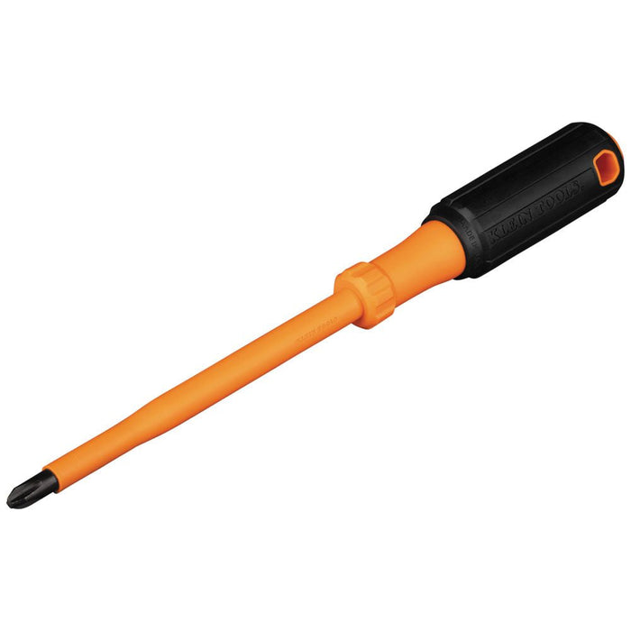 Klein Tools 6876INS Insulated Screwdriver, #3 Phillips Tip, 6-Inch Shank