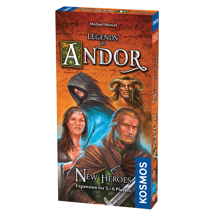 Thames and Kosmos 692261 Legends of Andor New Heroes 5 And 6 Player Expansion Board Game
