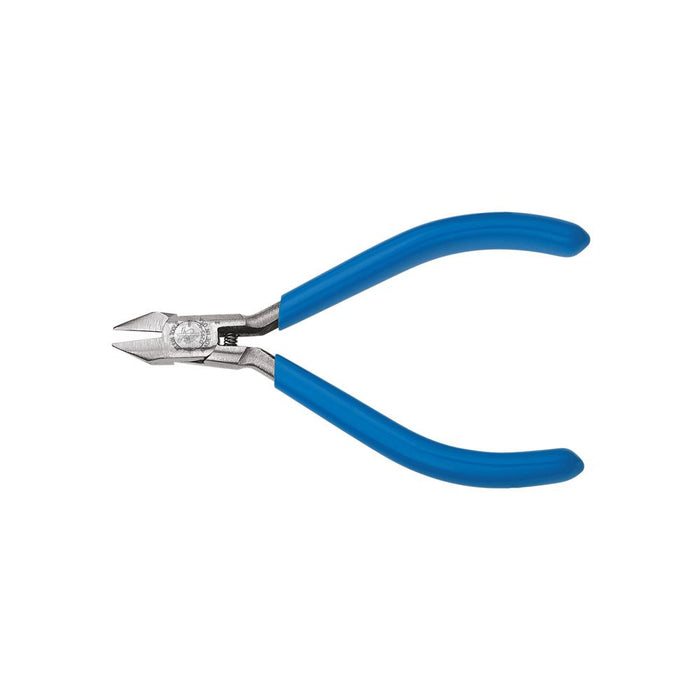Klein Tools D295-4C Diagonal Cutting Electronic Pliers, Tapered Nose, Mini Jaw, 4 In