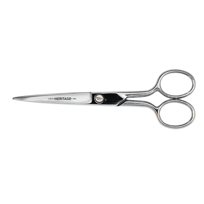 Klein Tools 406 Sharp Point Scissor, 6-Inch