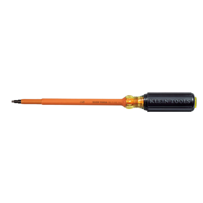 Klein Tools 662-7-INS #2 Square 7'' Shank Insulated Screwdriver