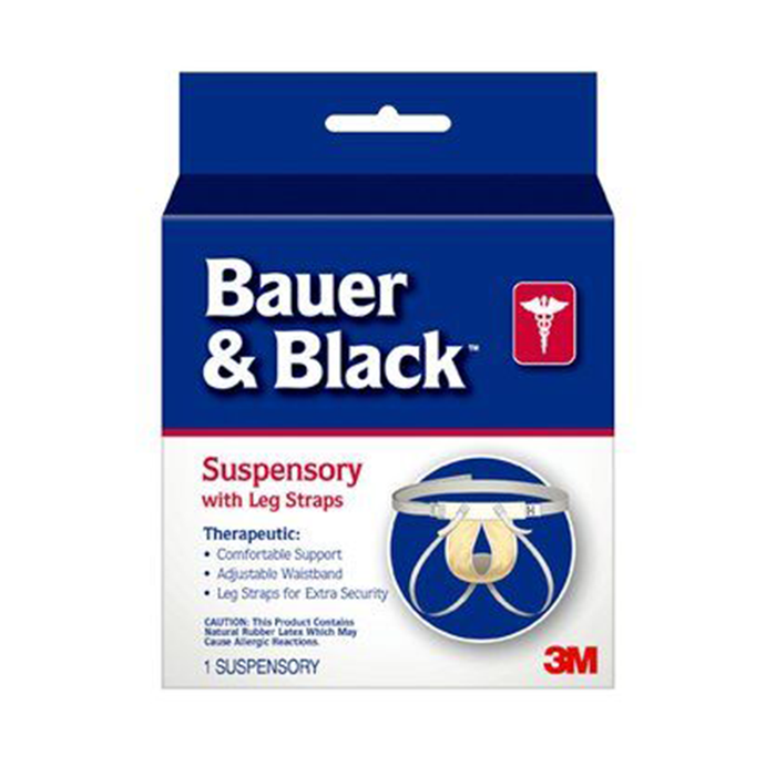 Bauer & Black 0-2 Suspensory W/Leg Strap 201161, Medium