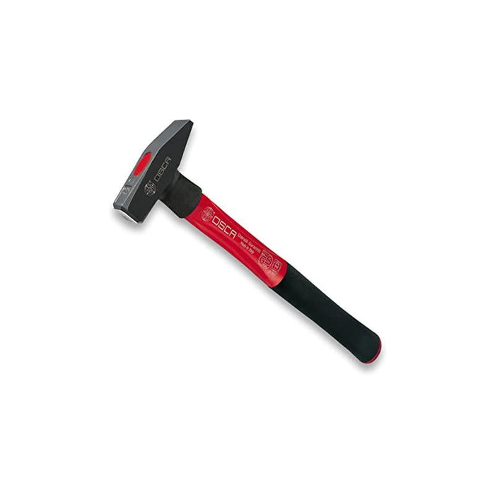 OSCA 21001006 Machinist's Hammer with 3-Component Handle 14 Inch