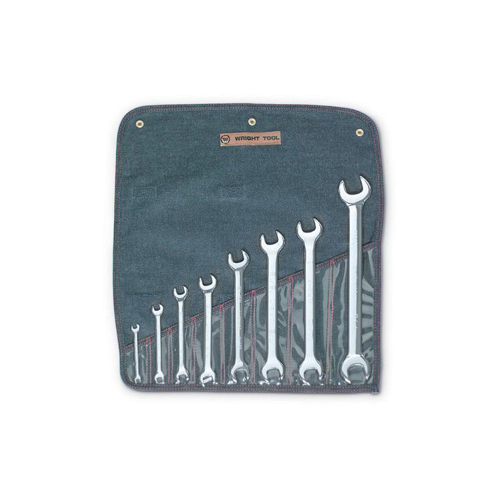 Wright Tool 738 8 Piece 1/4-Inch - 1-1/4-Inch Open End Wrench Set