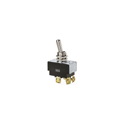 Ideal 774014 Toggle Switch DPST On-Off Screw
