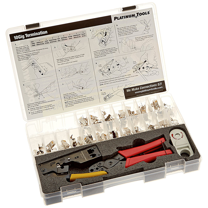 Platinum Tools 90170 10Gig Termination Kit. Box.