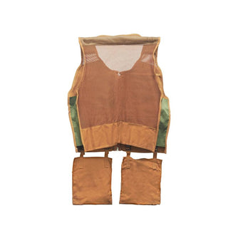 Bucket Boss 80400 Canvas SuperVest - S/M Canvas, Gen Purpose, 14 Pockets, Padded, 36 in Waist Size