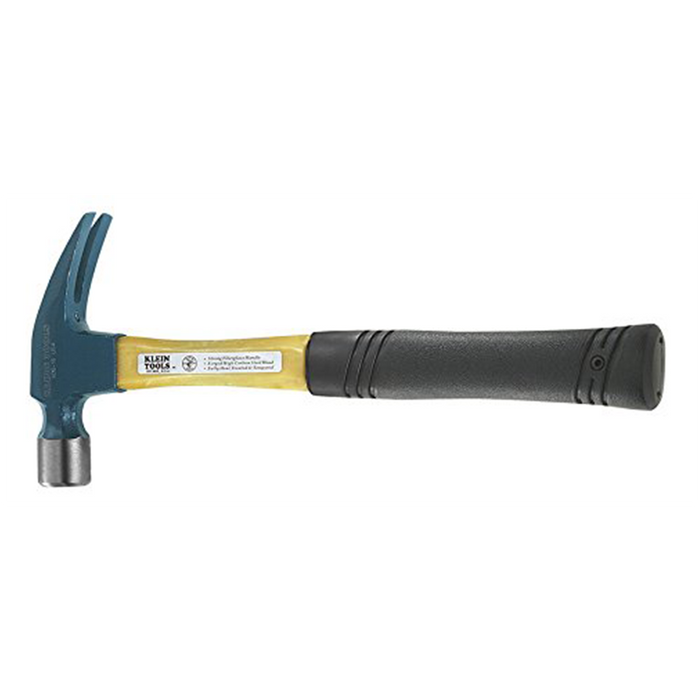 Klein Tools 808-16 Heavy Duty Straight Claw Hammer
