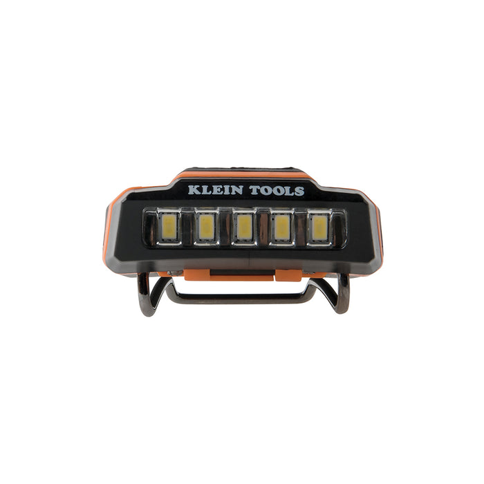 Klein Tools 56402 Cap Visor Clip Light, LED Clip on Light, Pivoting Head, 2 x AAA Batteries Included