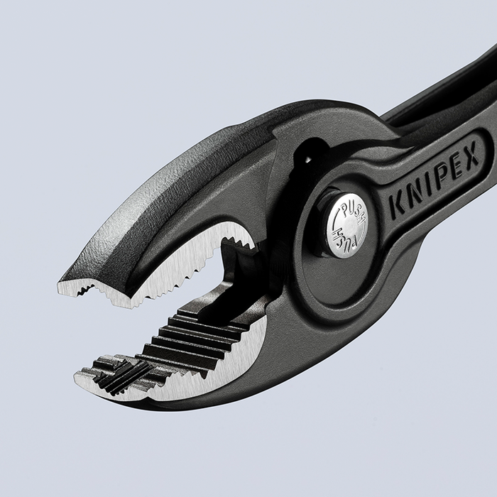 Knipex 82 02 200 TwinGrip Slip Joint Comfort Grip Pliers, 8"