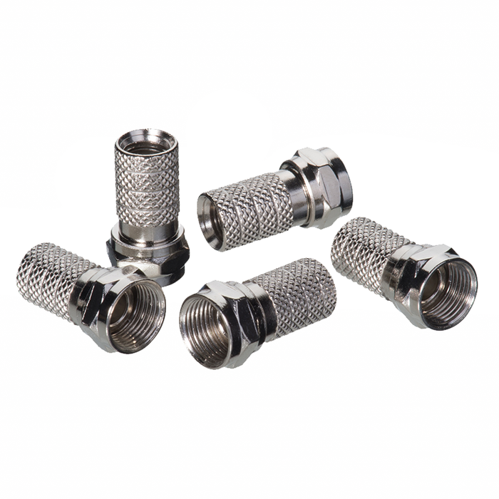 Ideal 84-018 RG-59 F Twist-On Connector, 4 Pieces