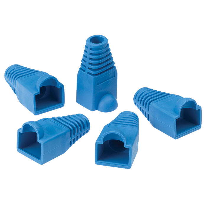 Ideal 85-379 CAT5e RJ-45 and Strain Relief Boots - 15/Pack