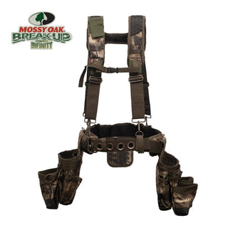 Bucket Boss 85035 Camo Tool Belt with Suspenders, Tool Belts - Original Series