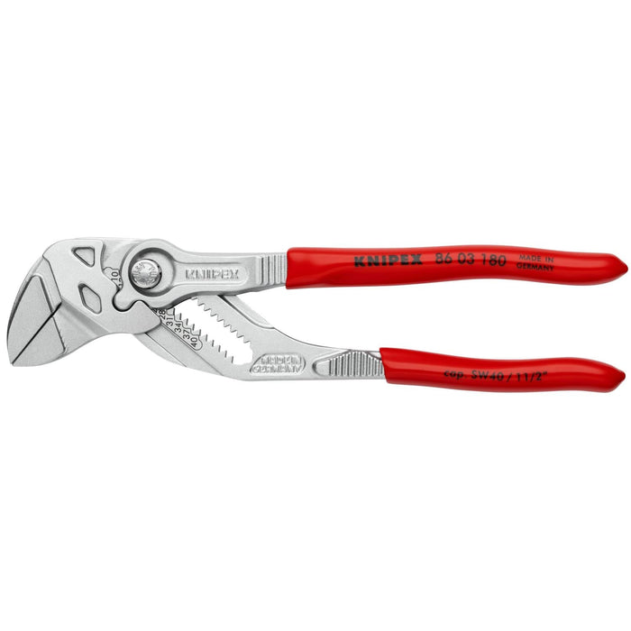 Knipex 00 19 55 S6 Pliers Wrench Set in Tool Roll, 3 Pc.