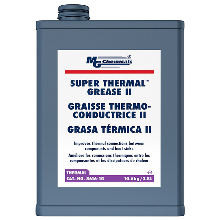 MG Chemicals 8616-1G Super Thermal Conductivity Grease II, 3.78 L