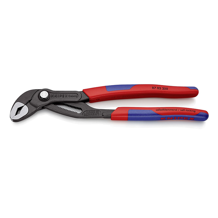 Knipex 87 02 250 Water Pump Pliers "Cobra" 9,84" with soft handle