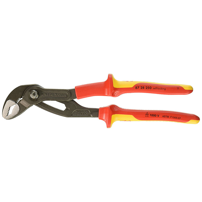 Knipex 87 28 250 US Cobra Water Pump Pliers Insulated 1000-volt Tested