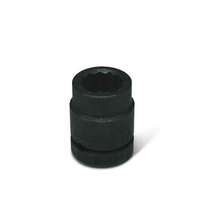 Wright Tool 8748 1-Inch Drive 12 Point Standard Impact Socket
