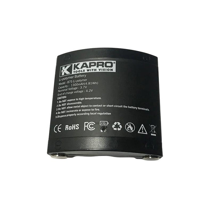 Kapro 875G-B Replacement Battery for 875G PRO 5 Beam plus plumb dot Laser