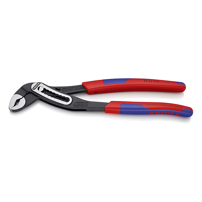Knipex 88 02 250 Water Pump Pliers "Alligator" with soft handle