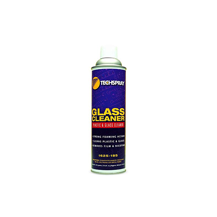 Techspray 1625-18S General Purpose Plastic and Glass Cleaner, 18oz Aerosol