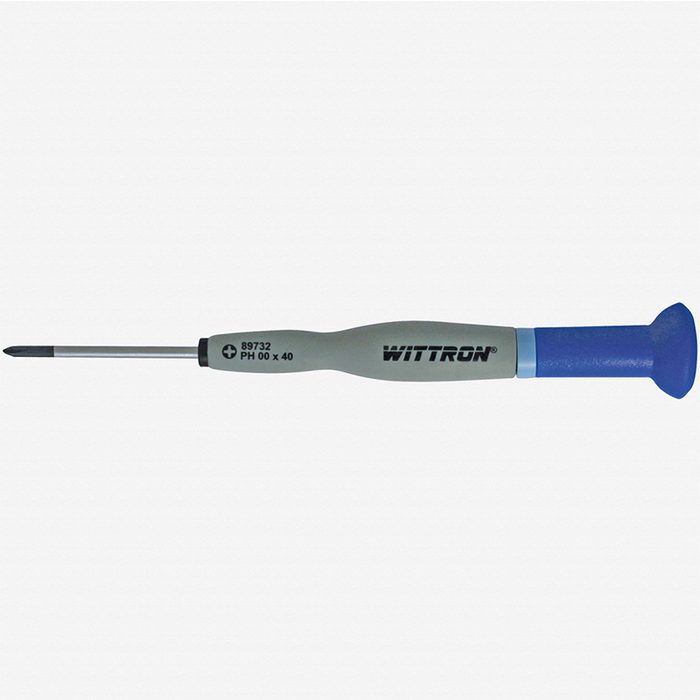 Witte 89733 #0 x 160mm Wittron Precision Phillips Screwdriver