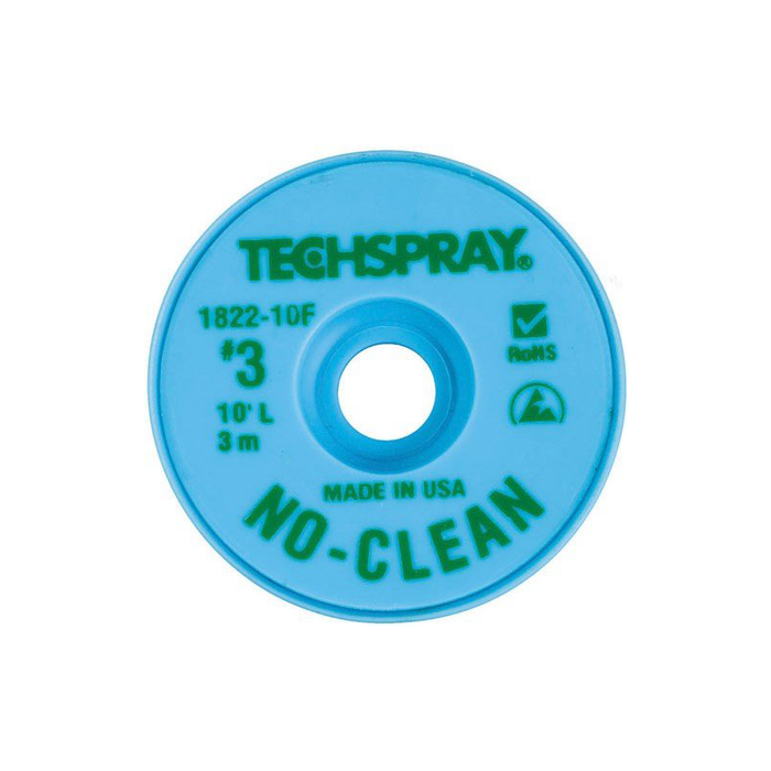 Techspray 1822-10F No-Clean Desoldering Braid