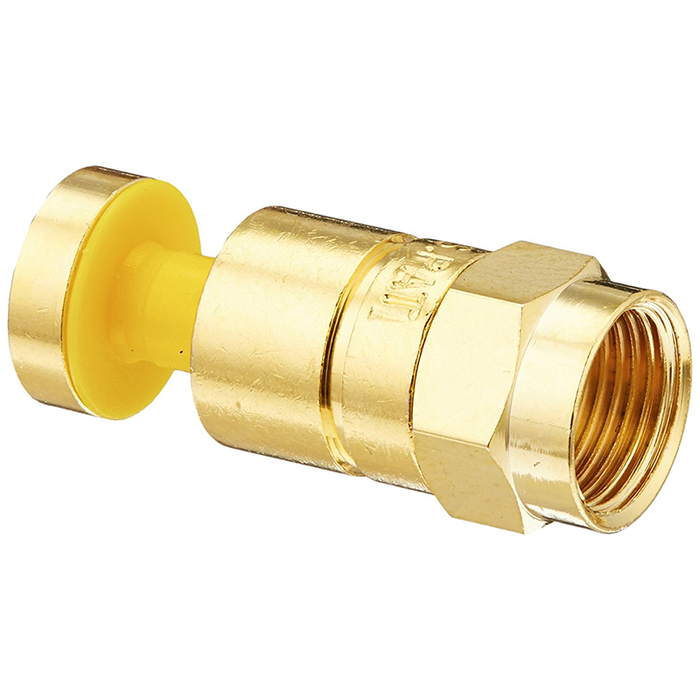 Platinum Tools 18225 F RGB Compression 25AWG, Gold Plated, 25-Pack