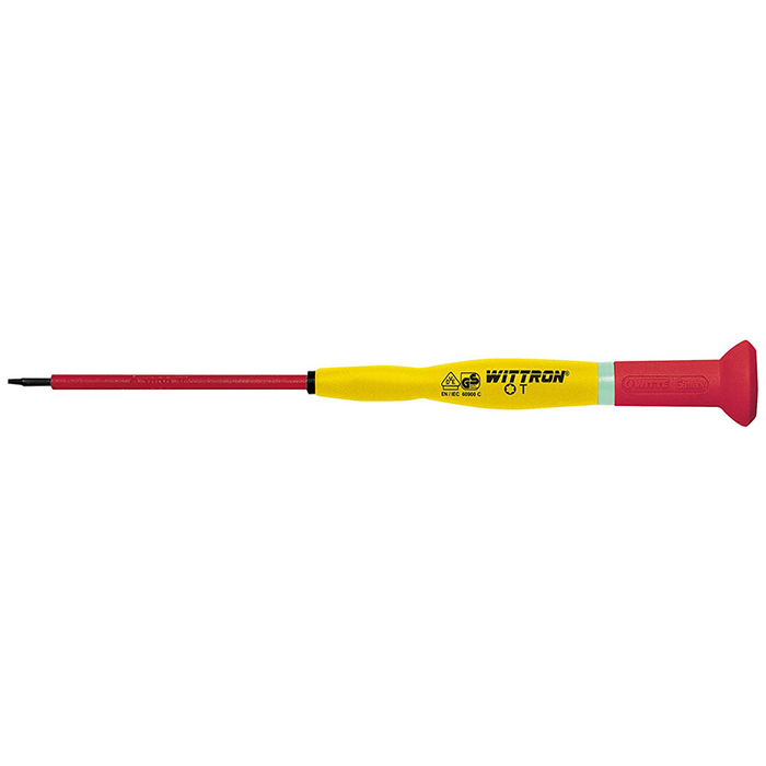 Witte 89922 T6 x 140mm Wittron Precision Insulated TORX® Screwdriver