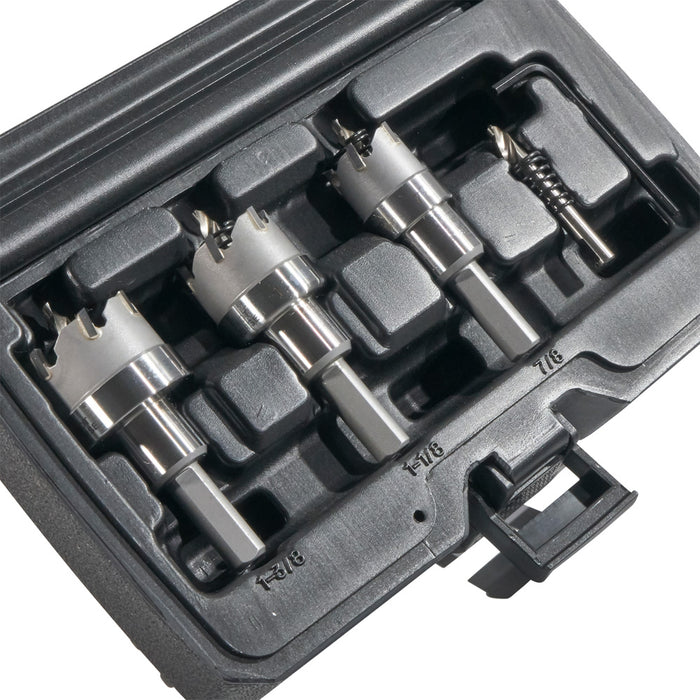 Klein Tools 31872 Carbide Hole Cutter Set, 4 Piece
