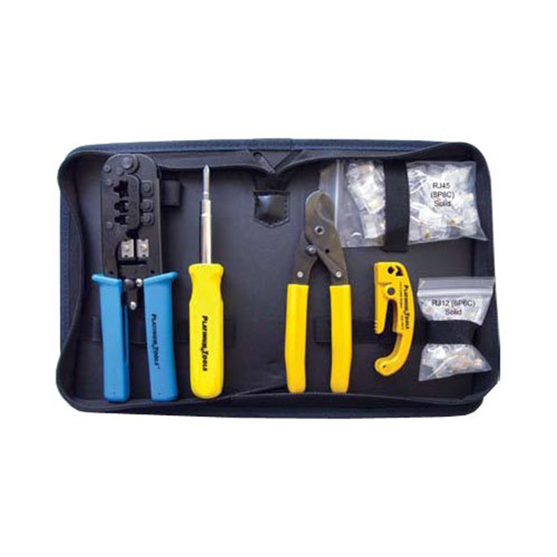 Platinum Tools 90109 All-In-One Modular Plug Tool Kit, w/Zip Case. Box ...
