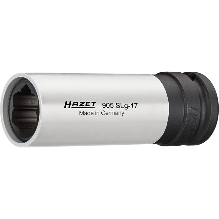 Hazet 905SLG-17 Impact socket set ∙ hybrid special profile