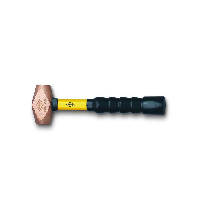 Wright Tool 9065 Brass Hammer with Super Grip