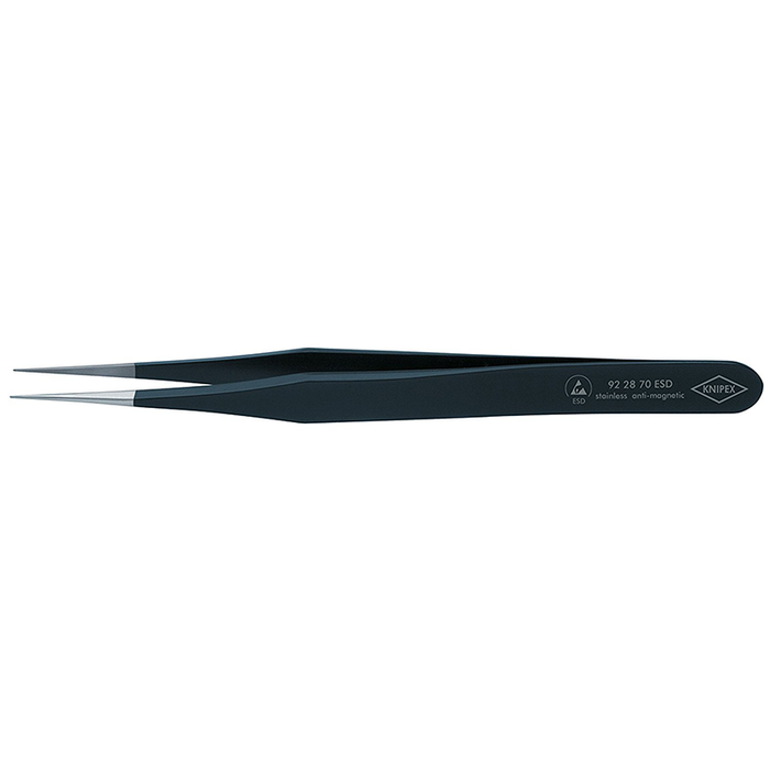 Knipex 92 28 70 ESD Precision Tweezers ESD with fine tip