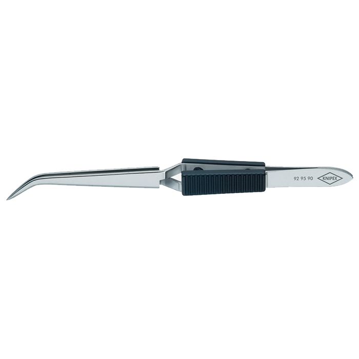 Knipex 92 95 90 Cross-Over Tweezers angled narrow tips