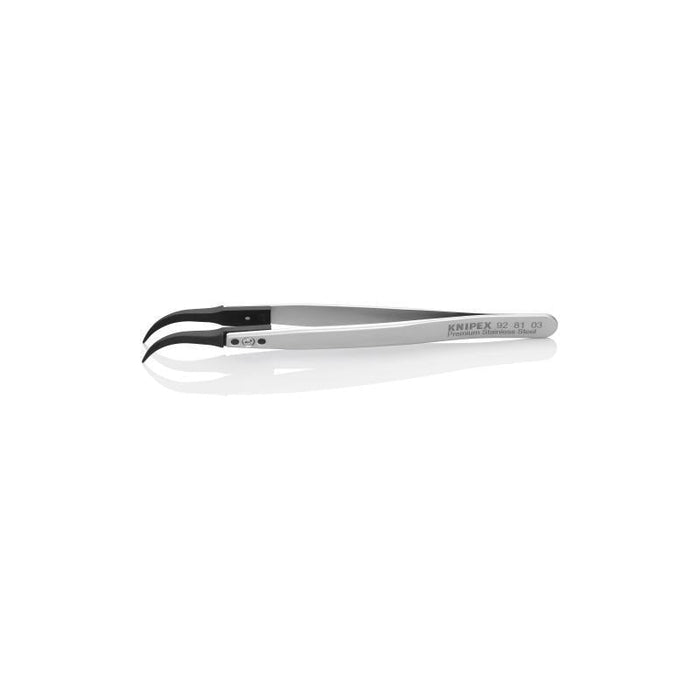 Knipex 92 81 03 5 1/4" Premium Stainless Steel Gripping Tweezers