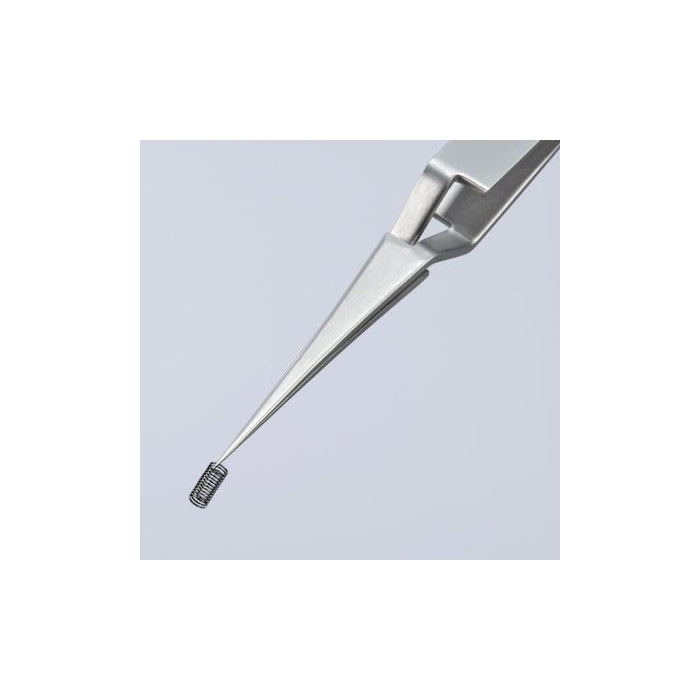 Knipex 92 91 02  4 3/4" Premium Stainless Steel Gripping Cross-Over Tweezers