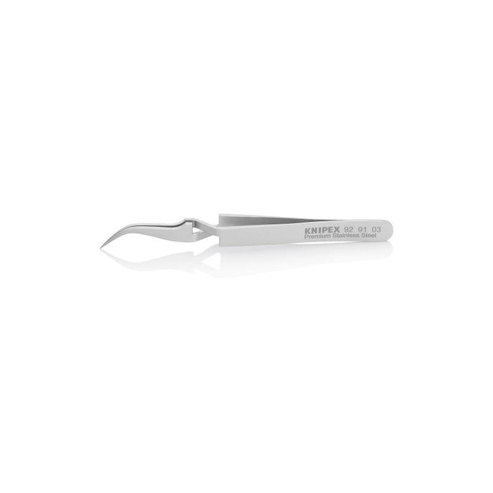 Knipex 92 91 03 4 1/2" Premium Stainless Steel Cross-Over Gripping Tweezers