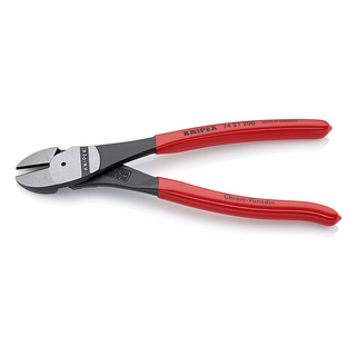KNIPEX 74 21 200 High Leverage Diagonal Cutters, 200 mm