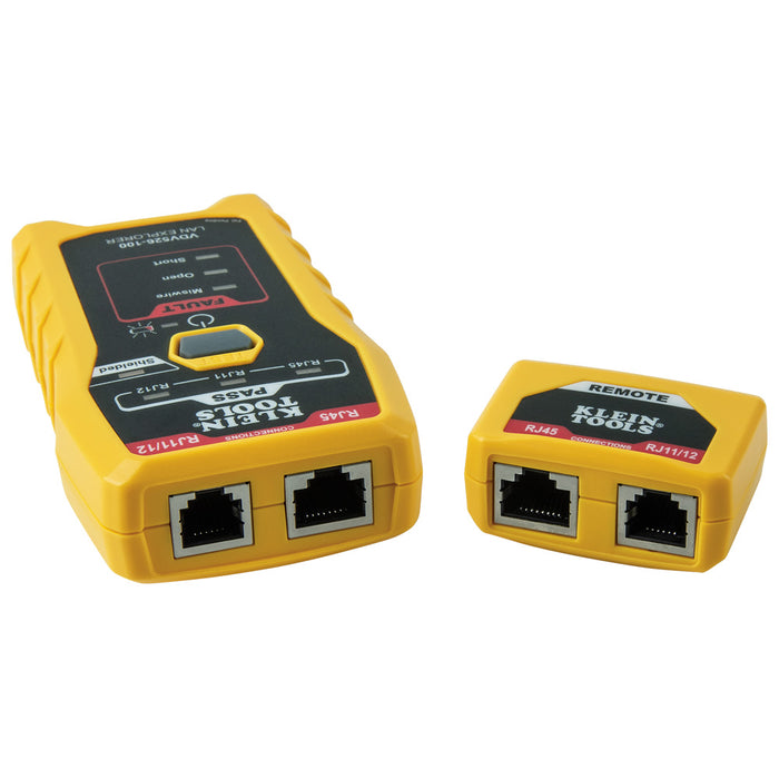 Klein Tools VDV526-100 Network LAN Cable Tester, VDV Tester, LAN Explorer with Remote