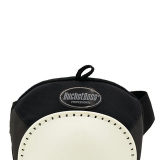 Bucket Boss 94100 Hard Shell Knee Pad, Plastic Cap, 2 -Strap