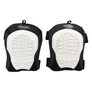 Bucket Boss 94200 Knee Pad, Soft Rubber Cap, Foam Pad, 2 -Strap, Straps with Hook and Loop Closure