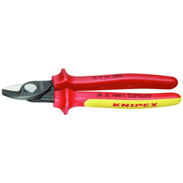 Knipex 95 18 165 SBA 6-1/2-Inch Cable Shears - 1,000 Volt