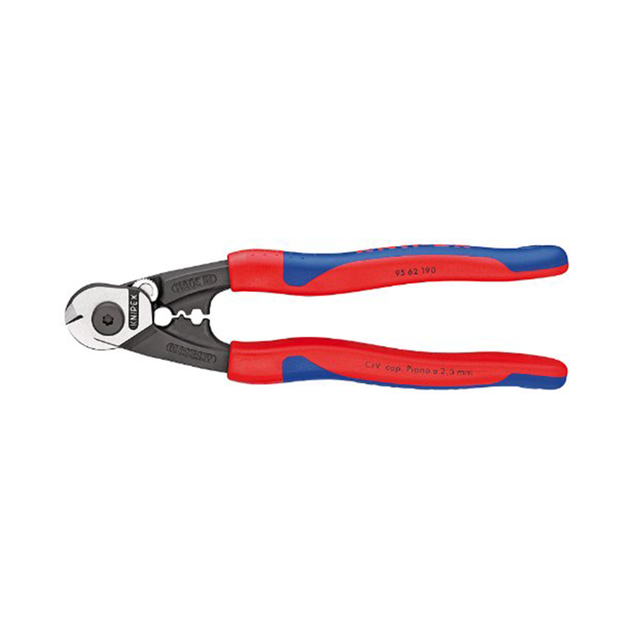 Knipex 95 62 190 SBA Comfort Grip Wire Rope Cutters