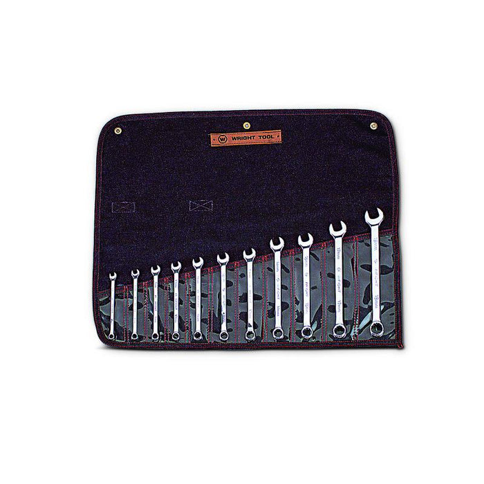 Wright Tool 952 12 Point Metric Combination Wrench Set 15 Piece